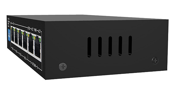 Hored AI106 6-Port 100Mbps AI PoE Switch