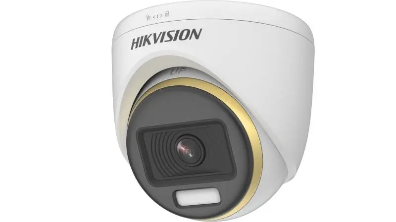 Hikvision DS-2CE70DF3T-PF 2 MP ColorVu Fixed Turret Camera 