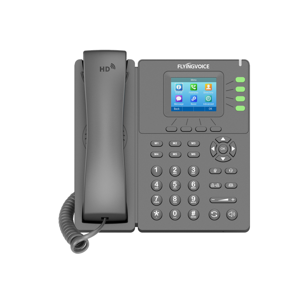 Flyingvoice P21P Enterprise Color-Screen IP Phone 