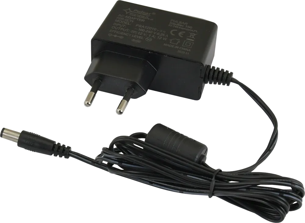 Power Adapter 12VDC 1A 
