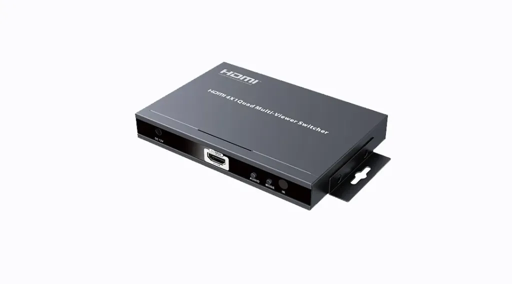 LKV401MS-N HDMI 4x1 Quad Multiviewer Switch 