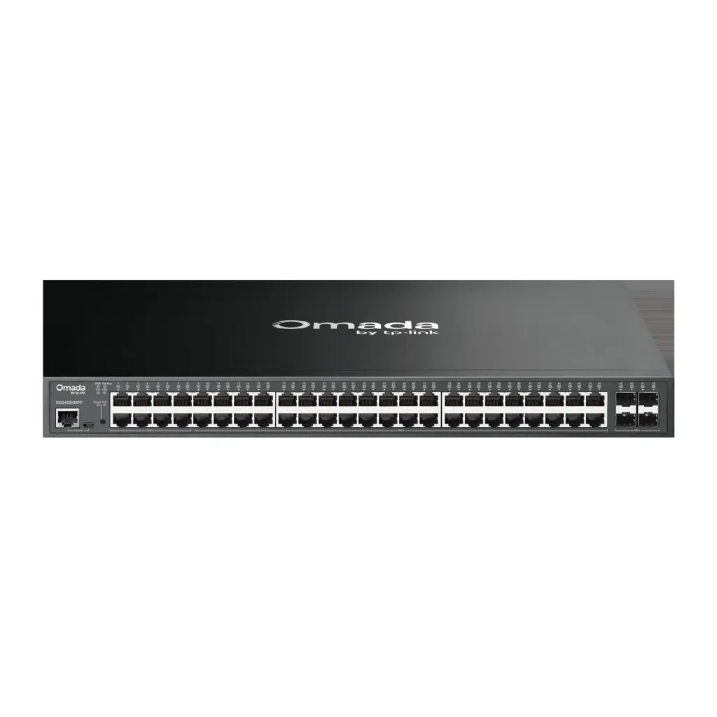 TP-Link Omada SG3452XMPP 48-Port Gigabit + 4x10G PoE++ Switch