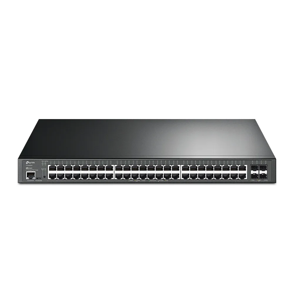 TP-Link Omada TL-SG3452XP 48-Port Gigabit + 4x10G PoE+ Switch
