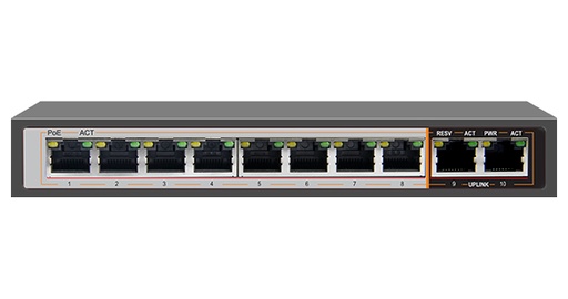 Hored AI1010 10-port 100Mbps AI PoE Switch