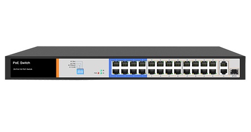 Hored AI6024 Gigabit uplink 24-port AI PoE Switch