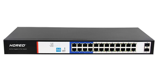 Hored AI1024G 24-port Gigabit AI PoE Switch