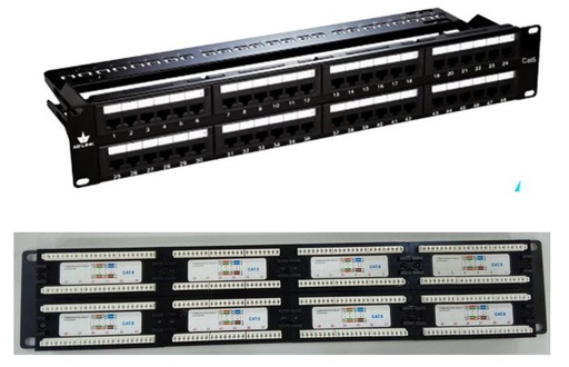 48-Port Loaded Type Patch Panel